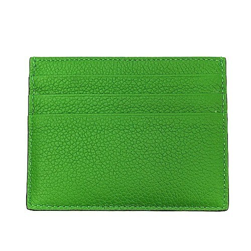 Fendi Leather Case Card Green Logo Fendi Leather Case Card Green Logo